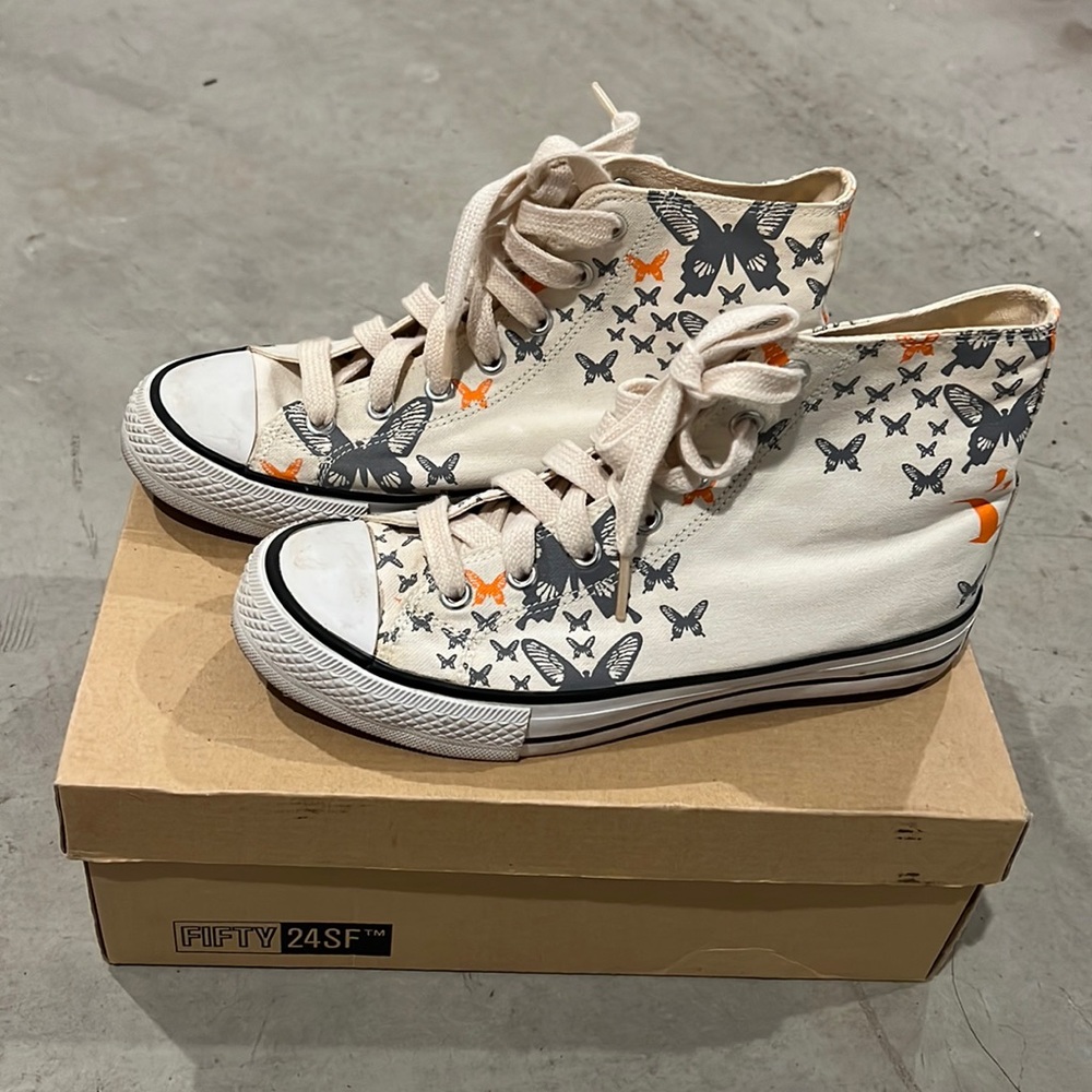 Butterfly Canvas Shoes